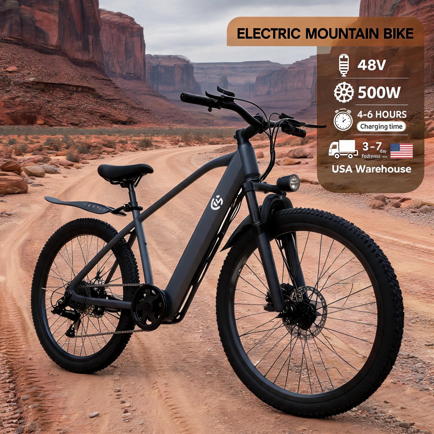 Mountain Biking Shop - Great for Grocery Shopping 26 Inch
