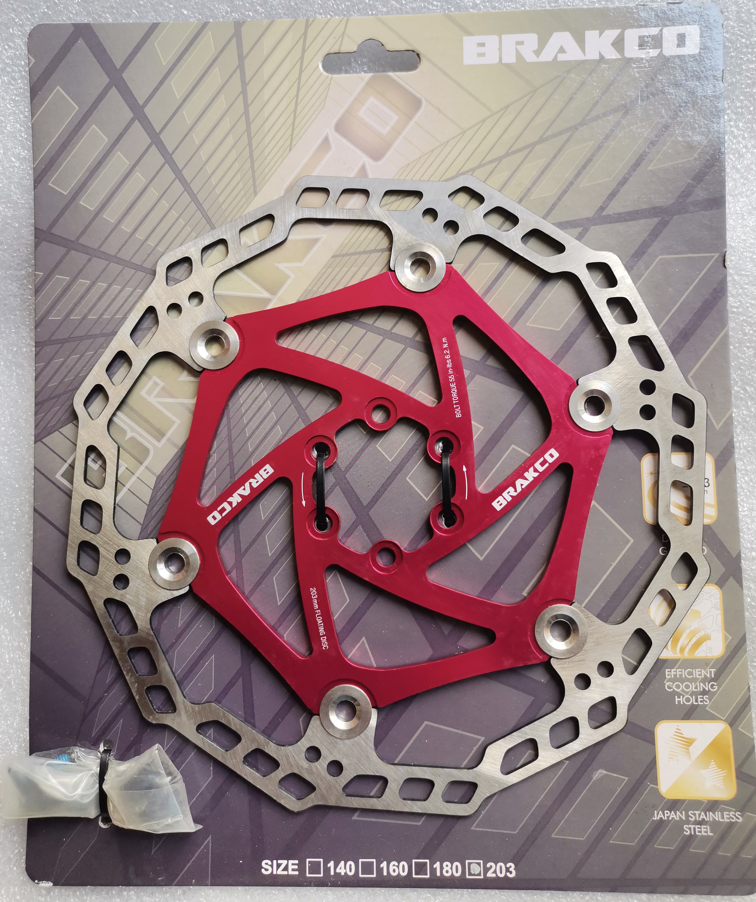 Mountain Biking In Japan - ONE PC FLOATING DISC BRAKE ROTOR