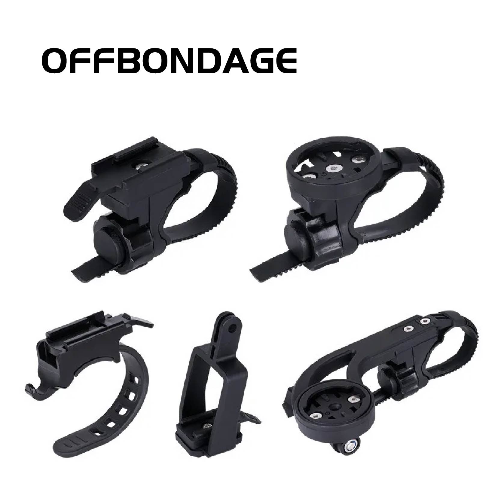 Mountain Biking Lights - OFFBONDAGE Bicycle Multifunctional Code Table Holder