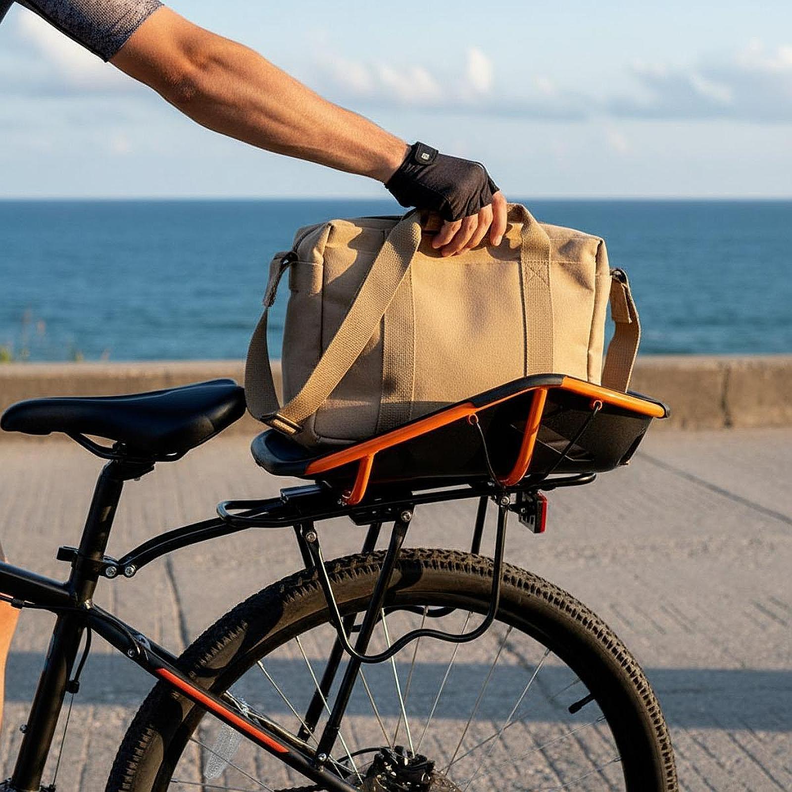 Sturdy Plastic Steel Rear Bike - Mountain Biking Shop ulasan dan harga