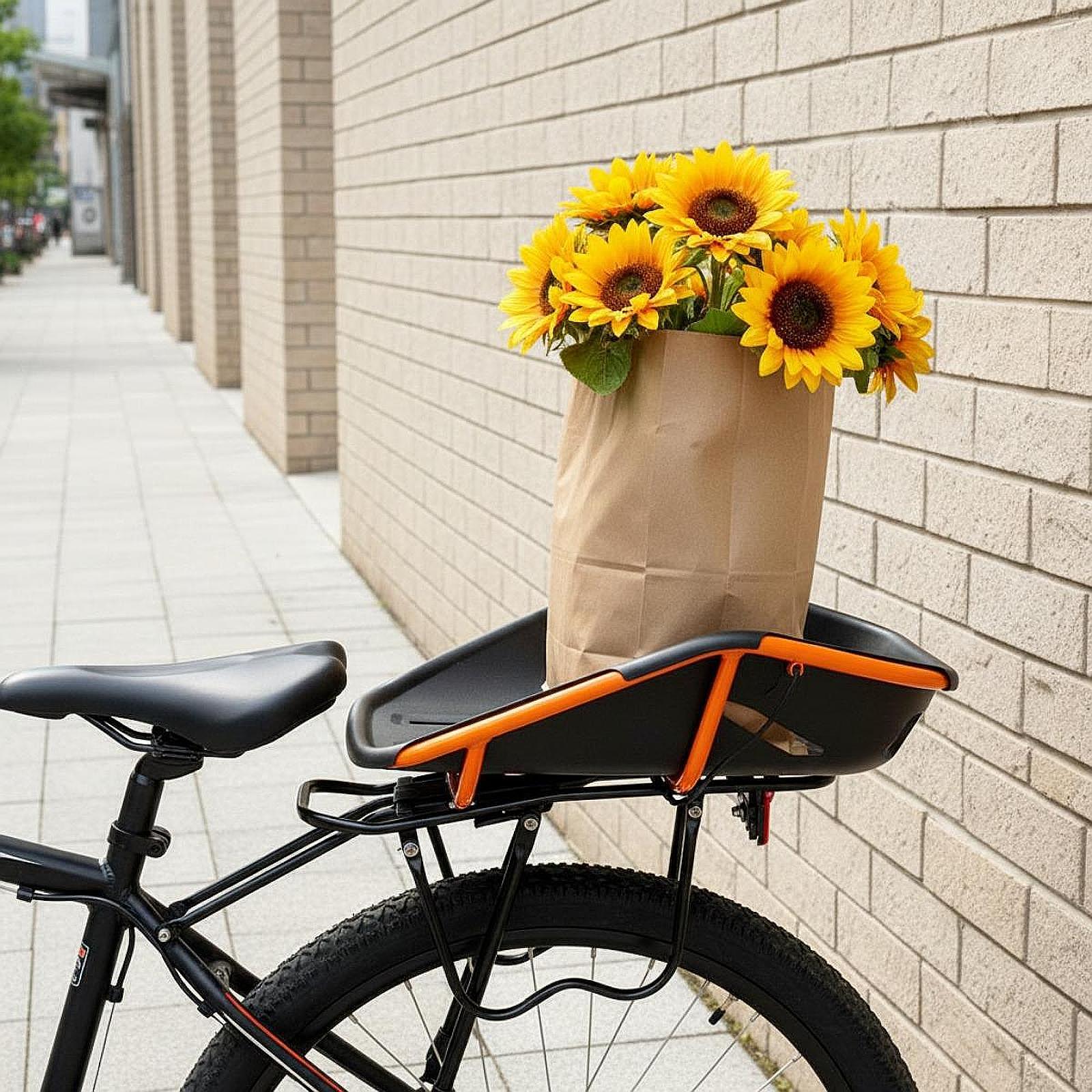 Sturdy Plastic Steel Rear Bike - Mountain Biking Shop ulasan dan harga