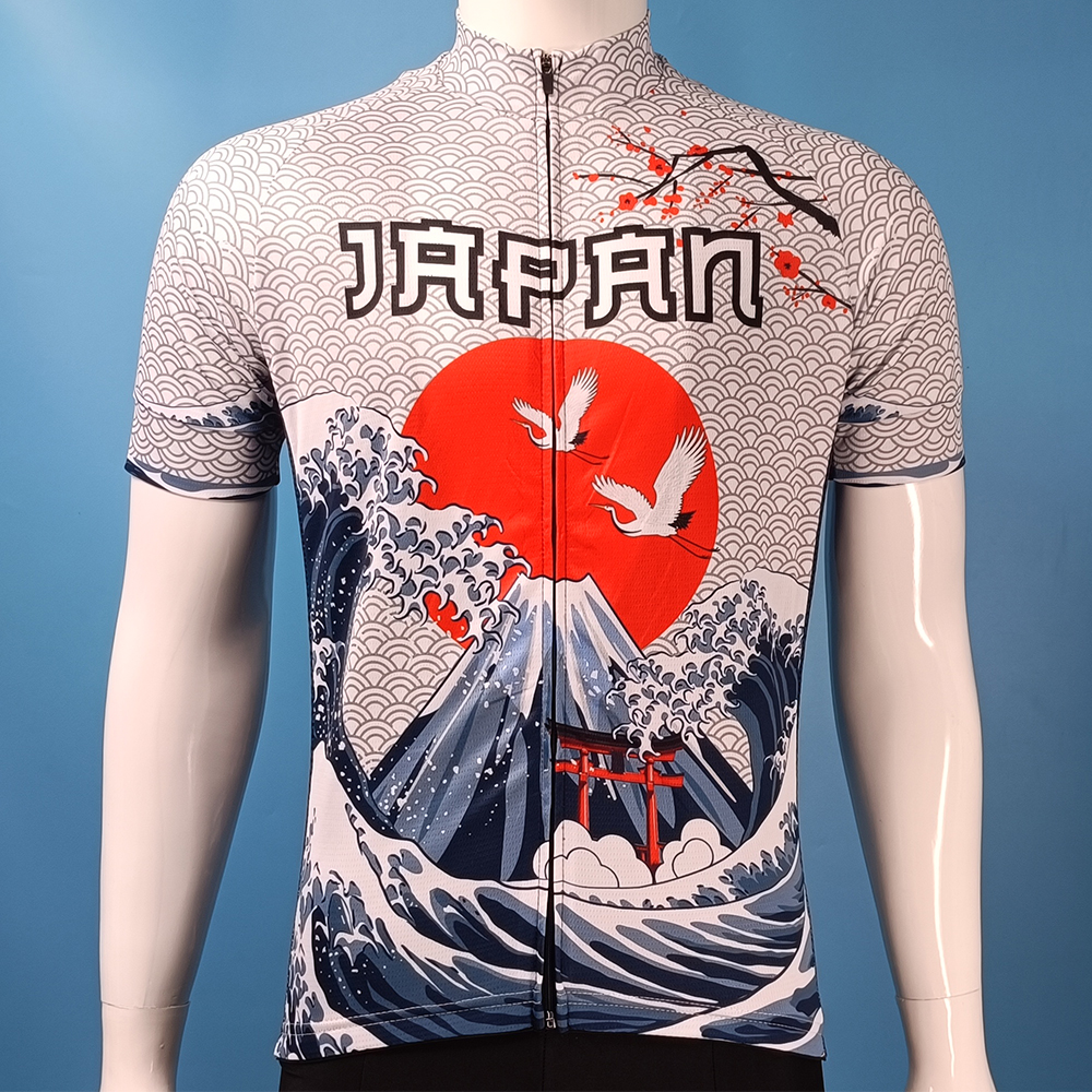 New Japan Men Cycling Jersey M - Mountain Biking In Japan ulasan dan harga