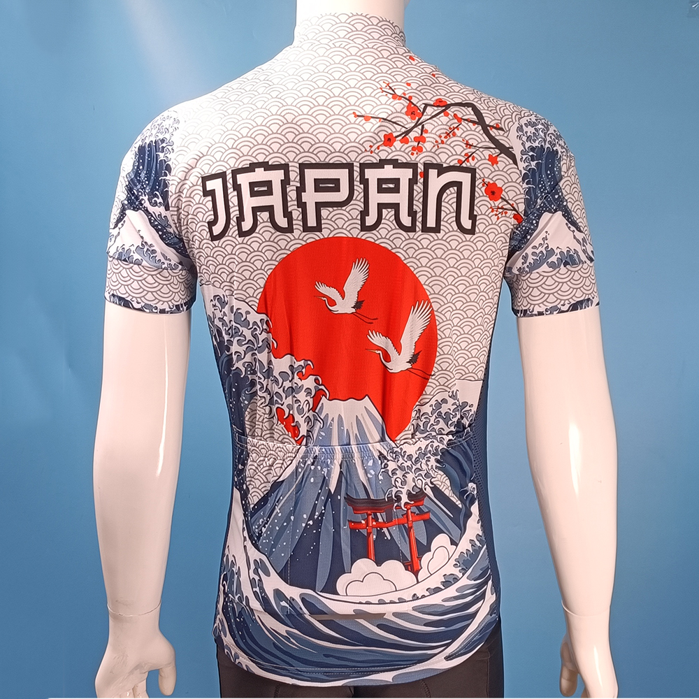 New Japan Men Cycling Jersey M - Mountain Biking In Japan ulasan dan harga