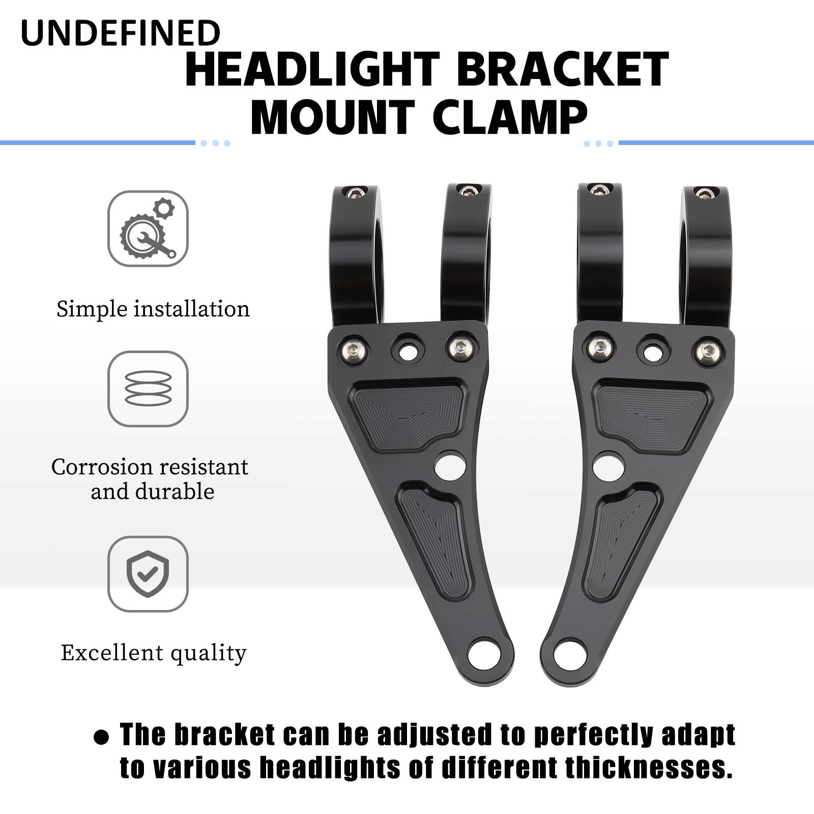 33mm-58mm Headlight Bracket Mo - Mountain Biking Shop ulasan dan harga