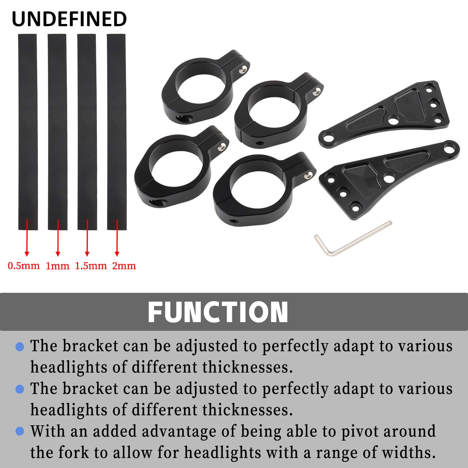 33mm-58mm Headlight Bracket Mo - Mountain Biking Shop ulasan dan harga