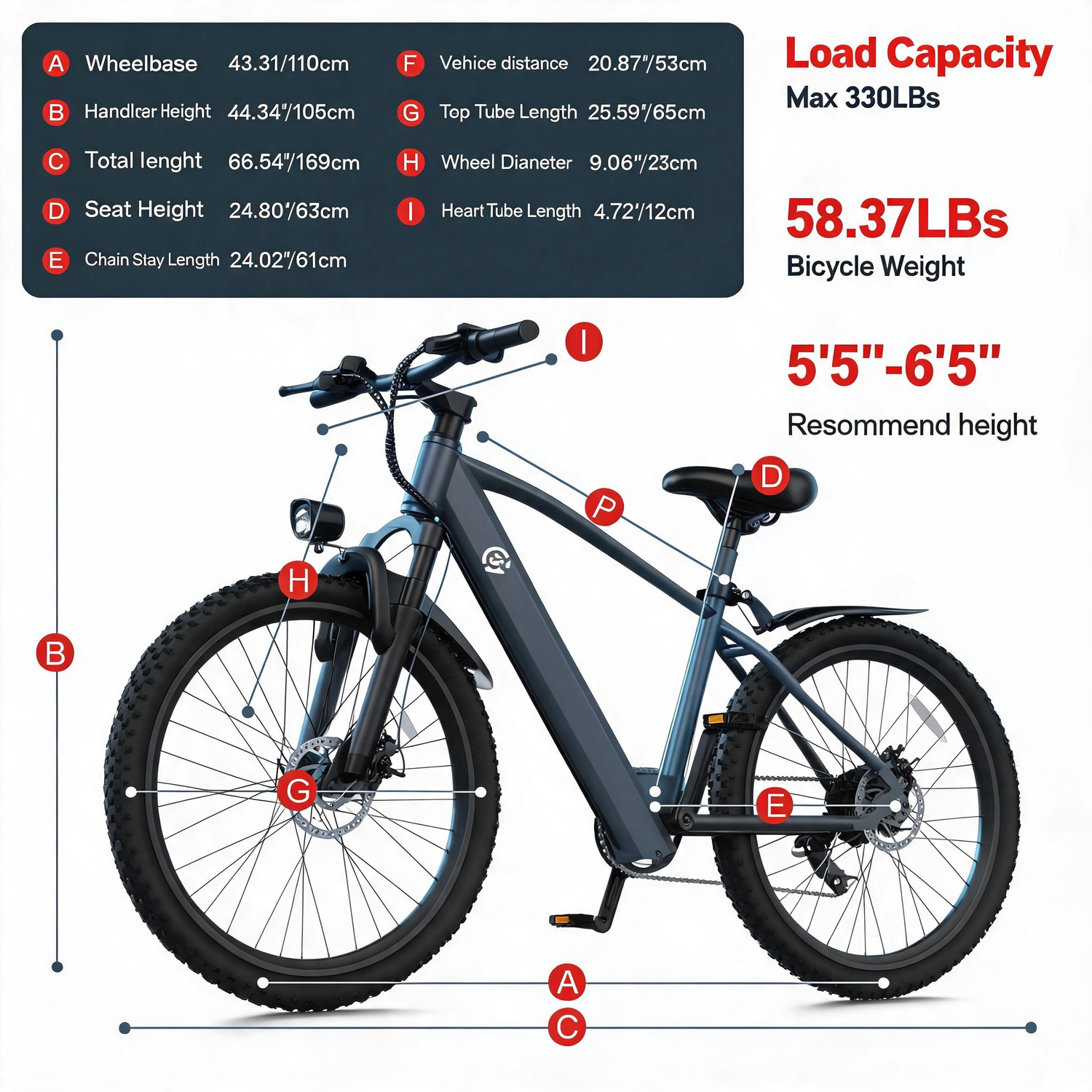 Dawn Mountain Trail E-bike, 50 - Mountain Biking Lights ulasan dan harga