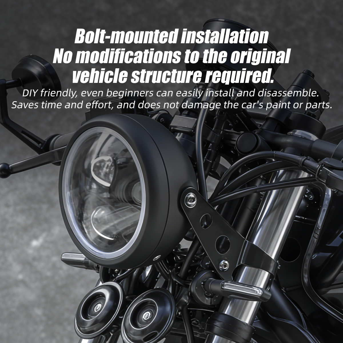 Universal Motorcycle Headlight - Mountain Biking Shop ulasan dan harga