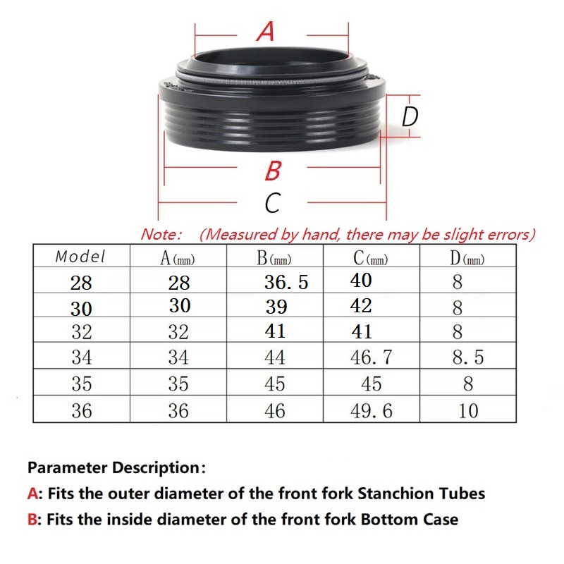 Mountain Bike Front Fork Wiper - Mountain Biking Tube ulasan dan harga