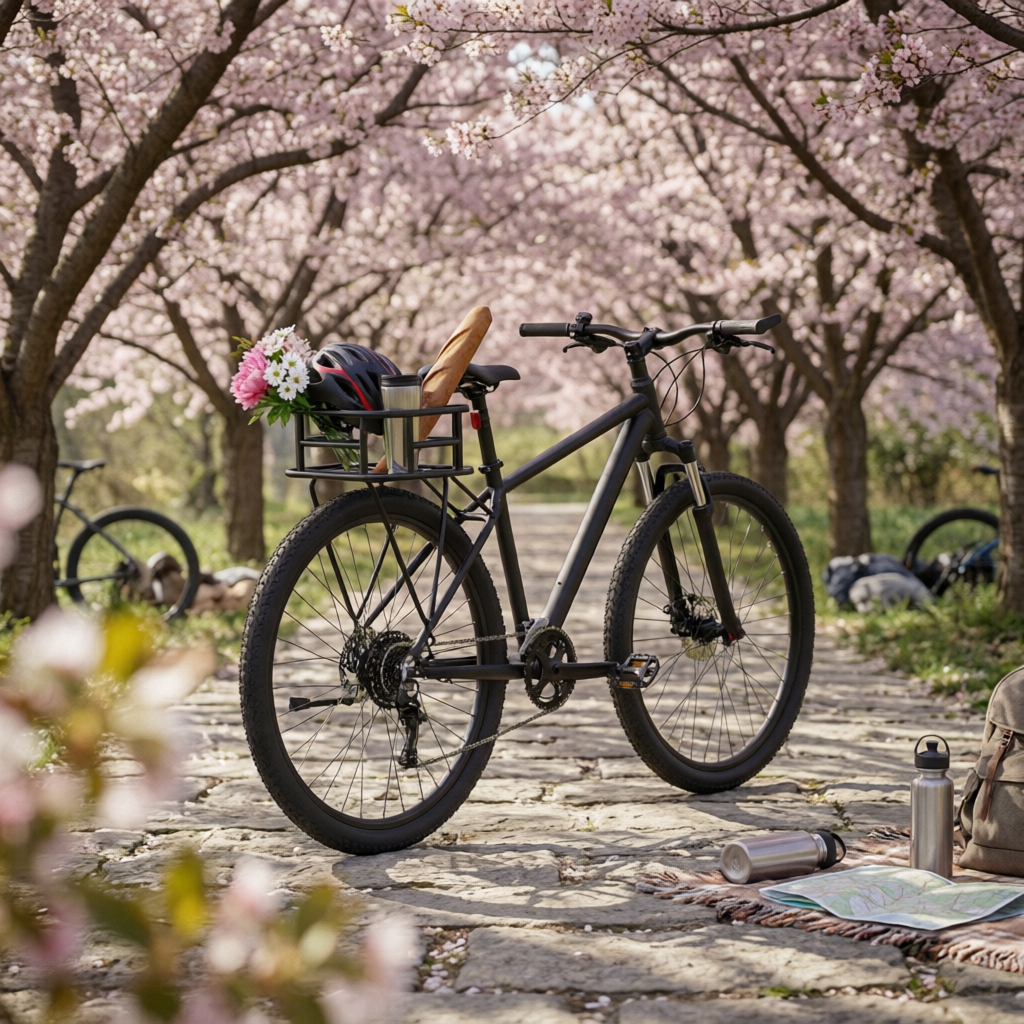 Mountain Bike Rear Basket Thic - Mountain Biking Shop ulasan dan harga
