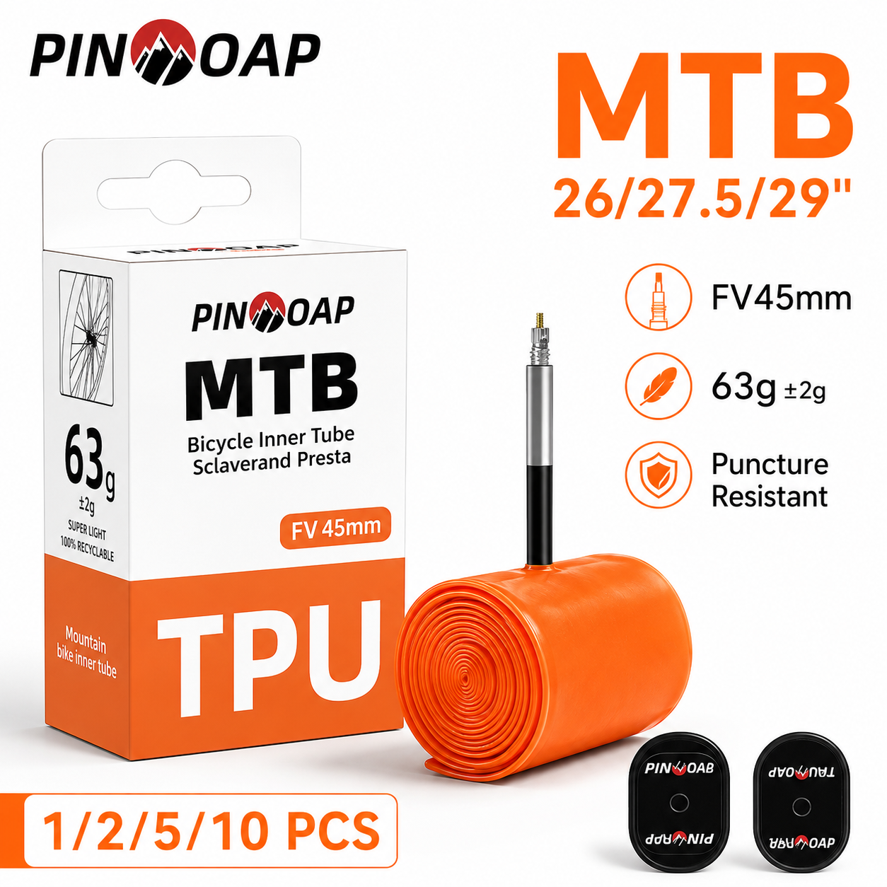 PINMOAP 1/2/5/10PCS Mountain B - Mountain Biking Tube ulasan dan harga