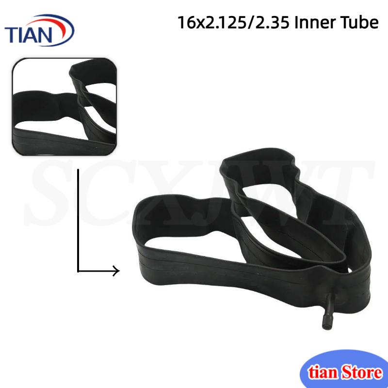 Butyl rubber inner tube 16x2.1 - Mountain Biking Tube ulasan dan harga