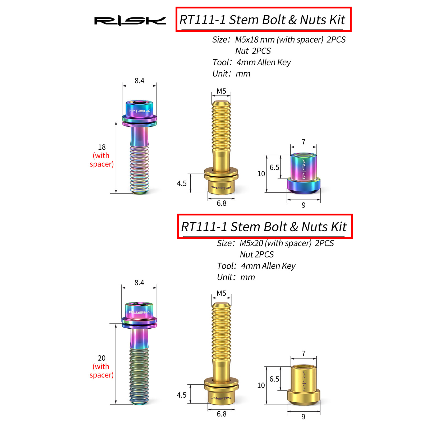 2 Pairs RISK MTB Road Bike Car - Mountain Biking Brands ulasan dan harga