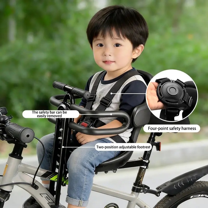 Front Mount Kids Bike Seat wit - Mountain Biking Shop ulasan dan harga