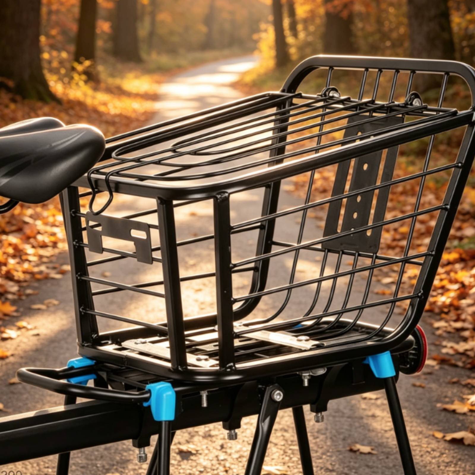 Folding Rear Bike Basket Folda - Mountain Biking Shop ulasan dan harga
