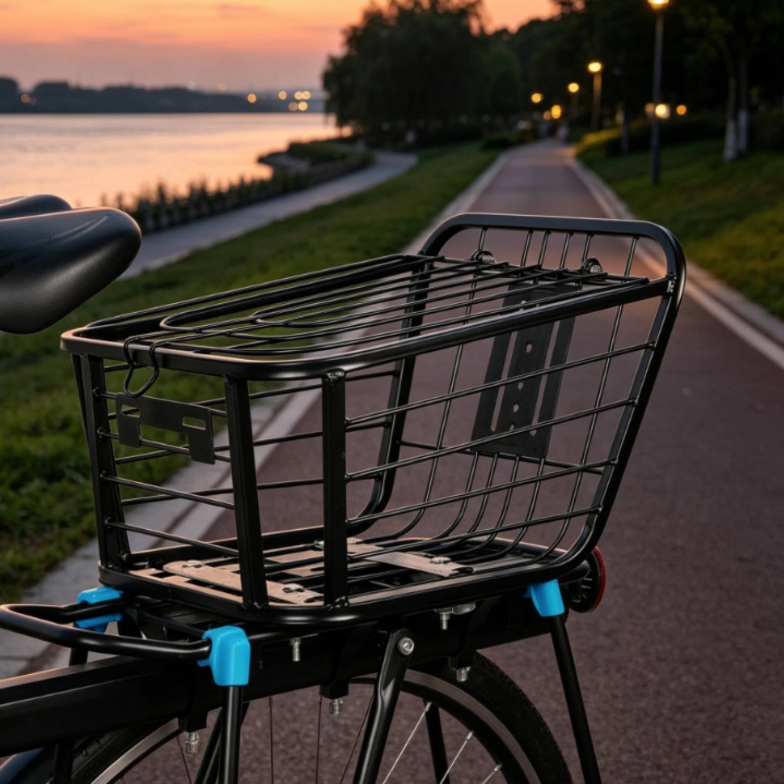 Folding Rear Bike Basket Folda - Mountain Biking Shop ulasan dan harga