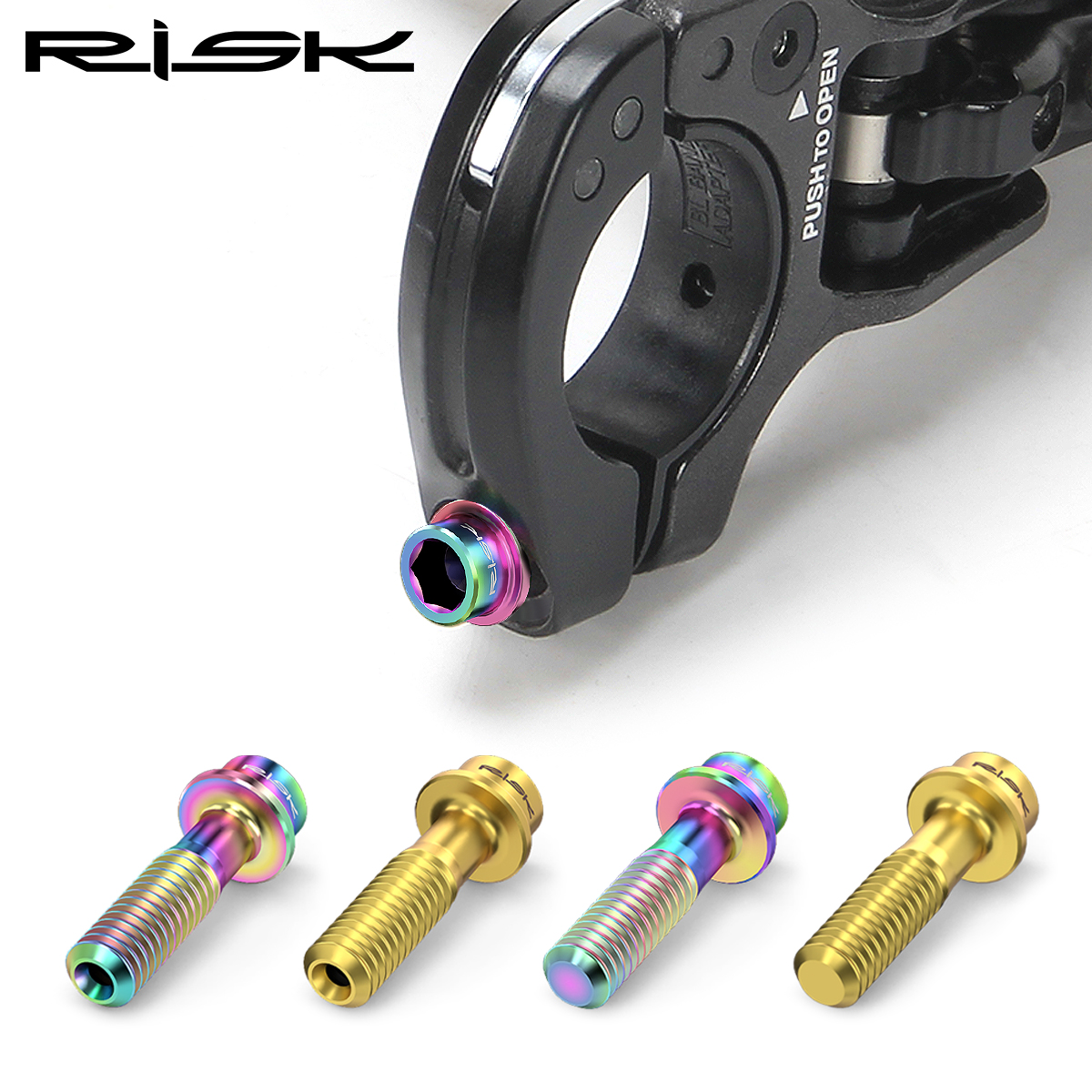 RISK M5x18mm Seat Screws Mount - Mountain Biking Tube ulasan dan harga