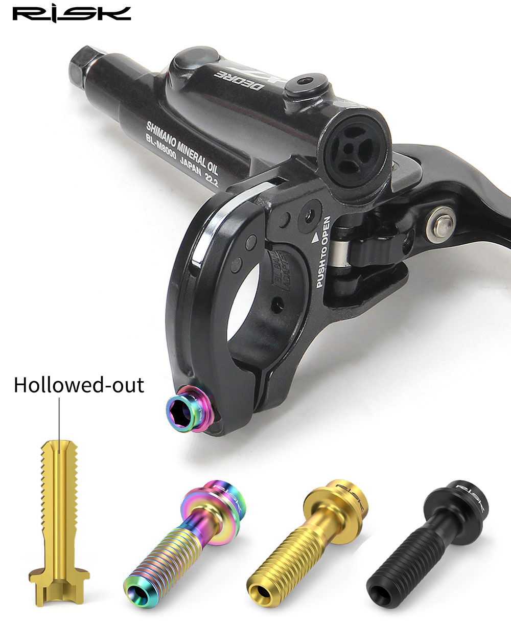RISK M5x18mm Seat Screws Mount - Mountain Biking Tube ulasan dan harga