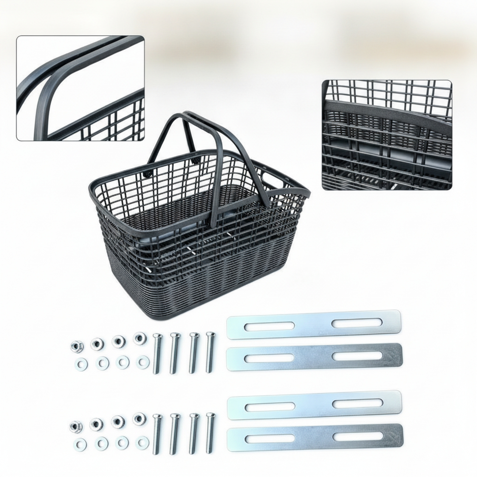 Basket with Handle Plastic Rea - Mountain Biking Shop ulasan dan harga