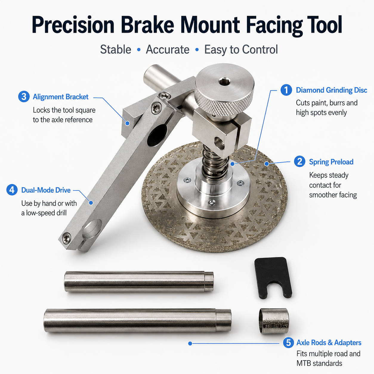 Bicycle Brake Mount Facing Too - Mountain Biking Brands ulasan dan harga