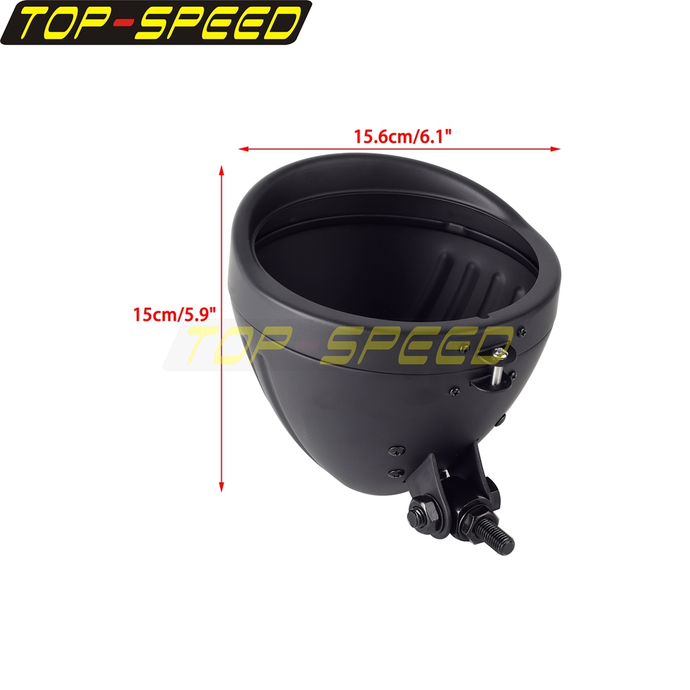 Black/Chrome Motorcycle Headla - Mountain Biking Shop ulasan dan harga